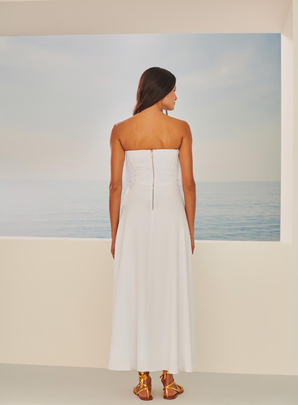 Vestido Midi Tufi Duek -SALE