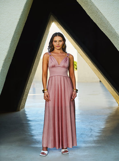 Vestido Midi Parcial Tufi Duek -SALE