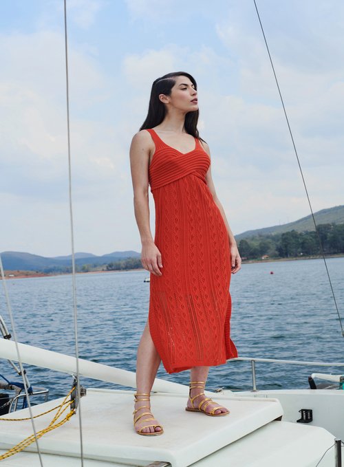 Vestido Midi Tricot Tufi Duek -SALE