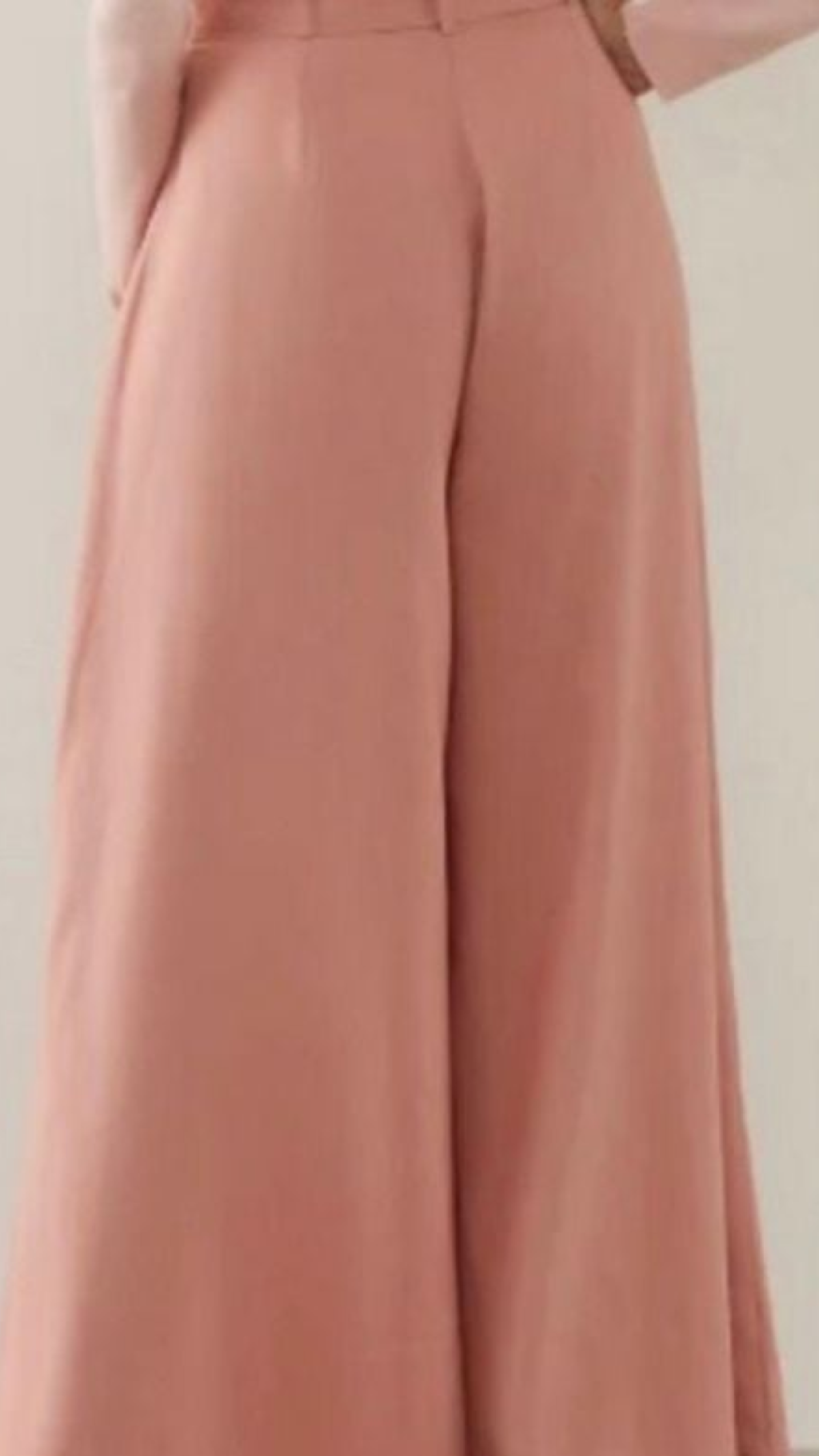 Calça Rosa Alfaiataria Pantalona Amaro