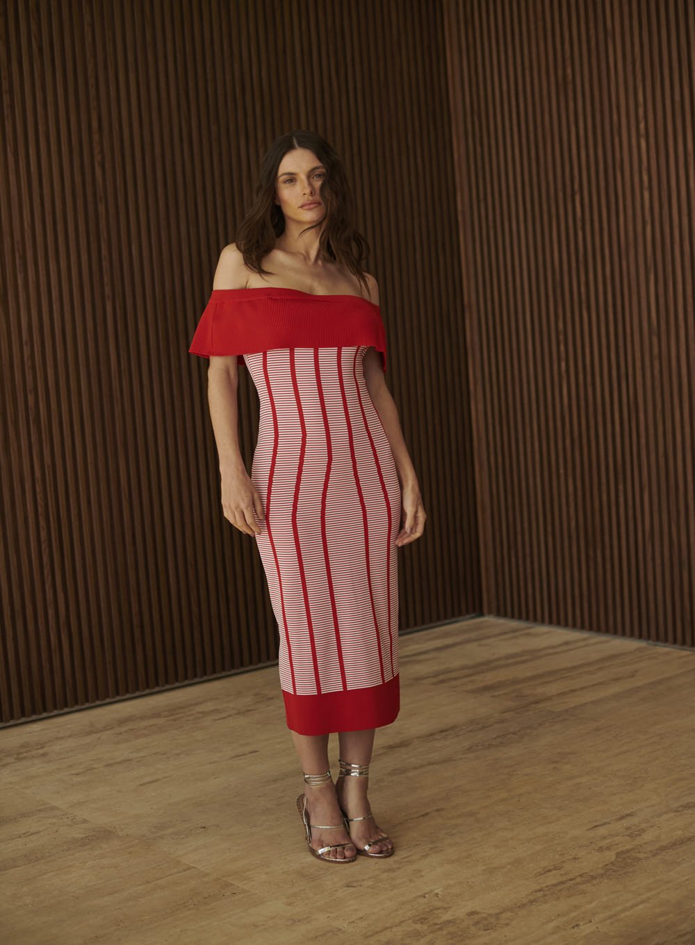 Vestido Tricot Vermelho Tufi Duek -SALE