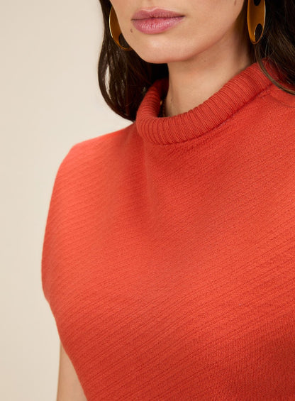 Blusa Sem Manga Laranja Skazi -SALE