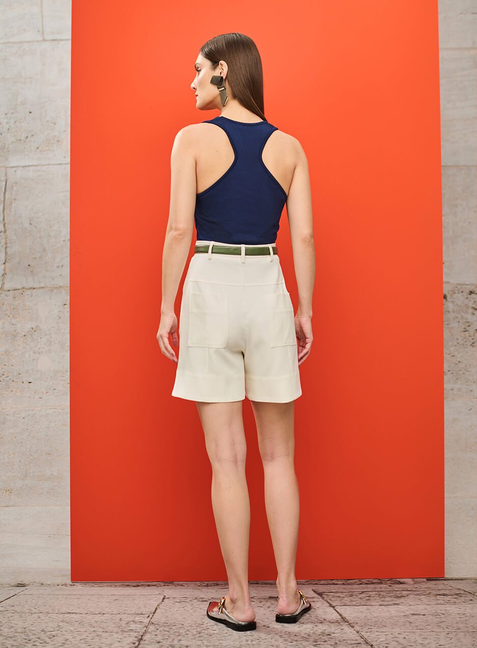 Blusa Tank Top Cut Out Tufi Duek -SALE