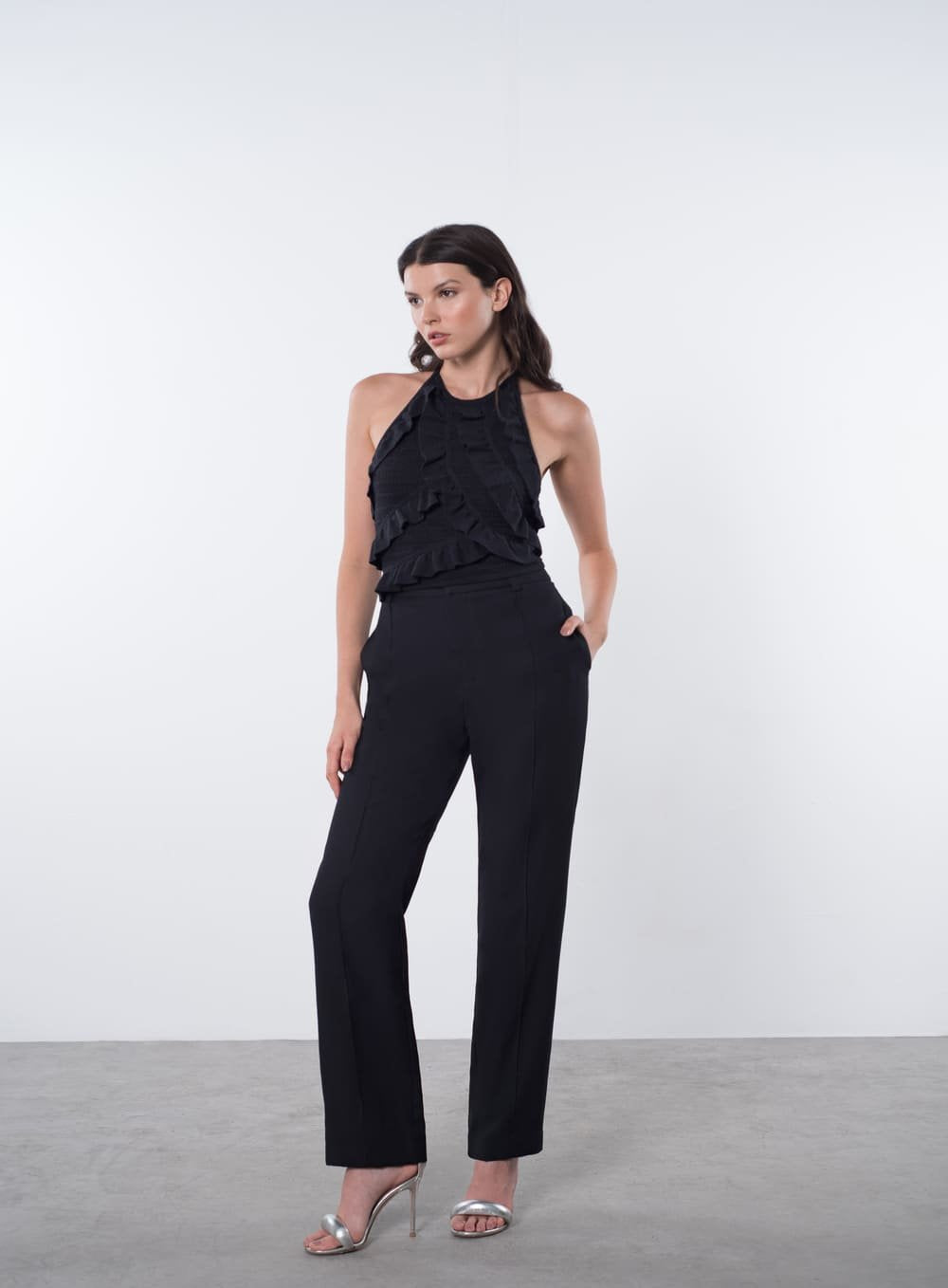 Blusa Tricot Babados Skazi -SALE