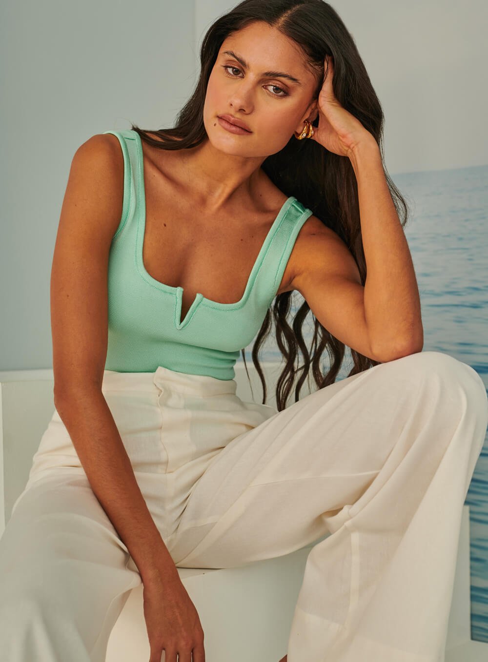 Blusa Tricot Nervuras Tufi Duek -SALE