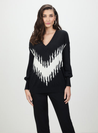 Blusa Tricot Zebra Preto Tufi Duek -SALE