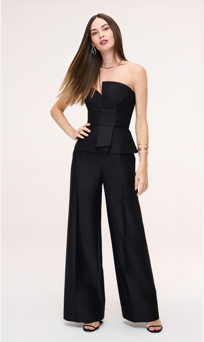 Conjunto Preto ou Vinho em Tafetá Manie