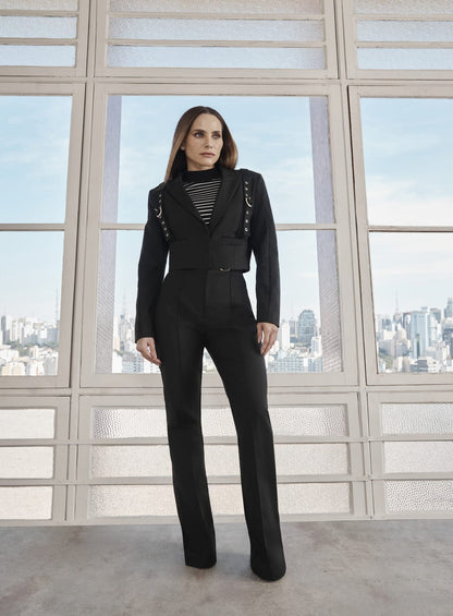 Blazer Fivelas Preto Tufi Duek -SALE