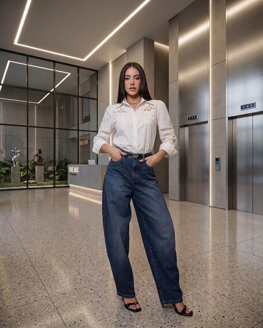 Calça Jeans Wide Consciência