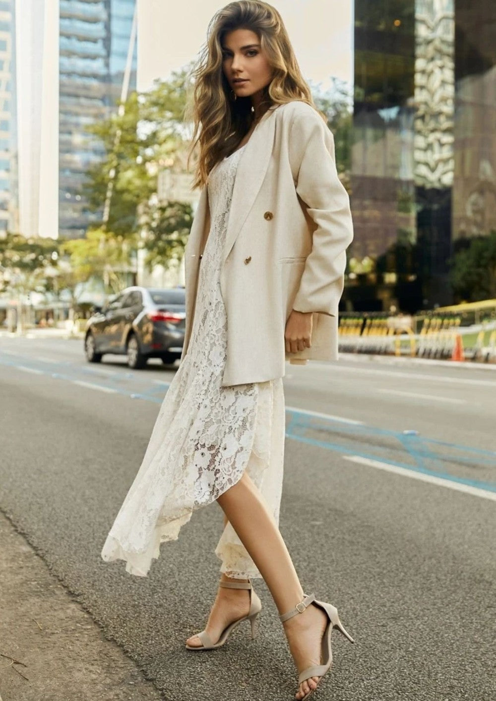 Vestido Off Renda Inffinity