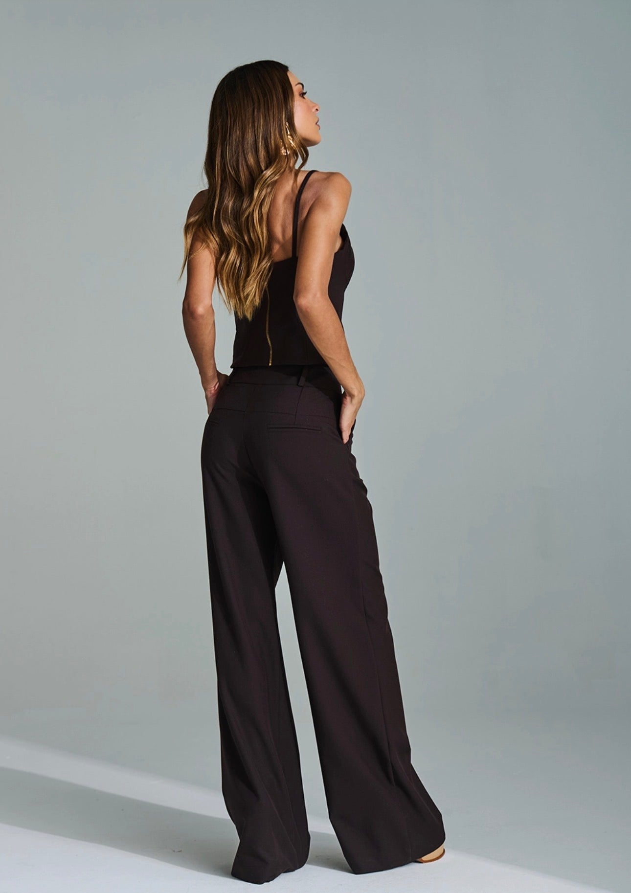 Conjunto Marrom Escuro Lorraine Apoá