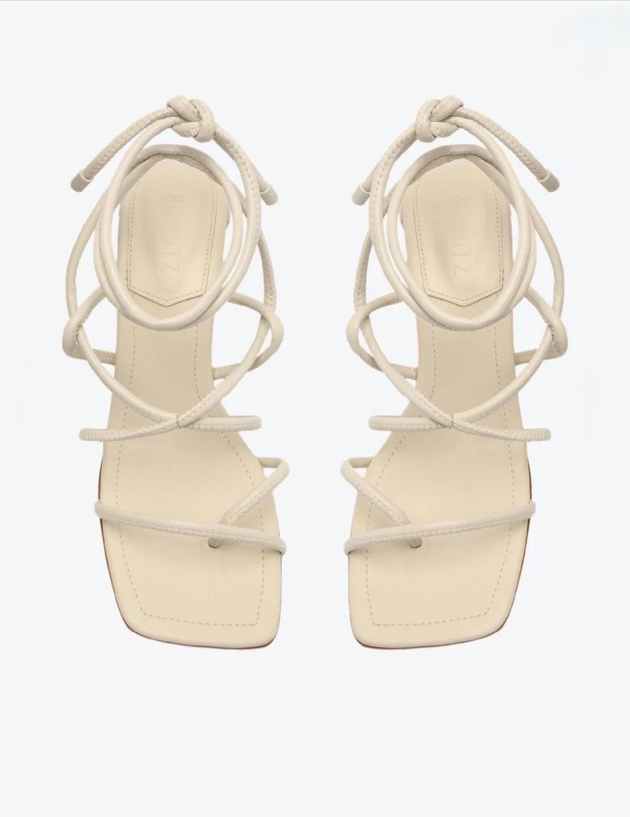 Salto Bloco Off White Schutz