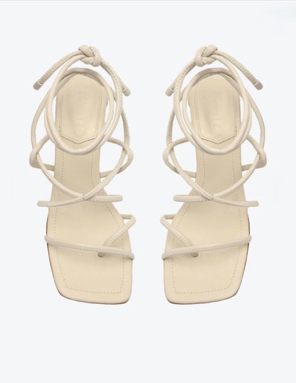 Salto Bloco Off White Schutz