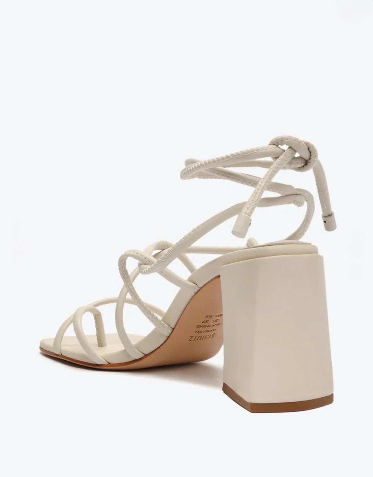 Salto Bloco Off White Schutz