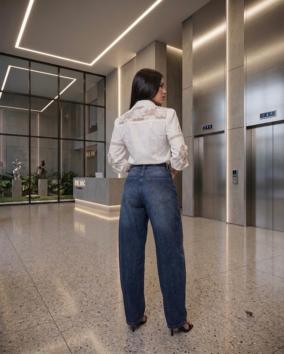 Calça Jeans Wide Consciência