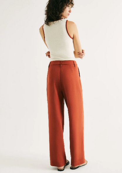 Calça Terracota Pantalona Hering