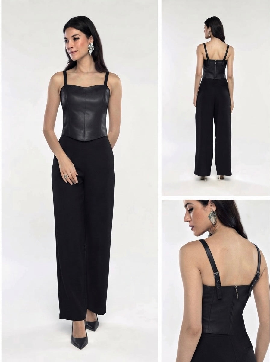 Corset em Couro