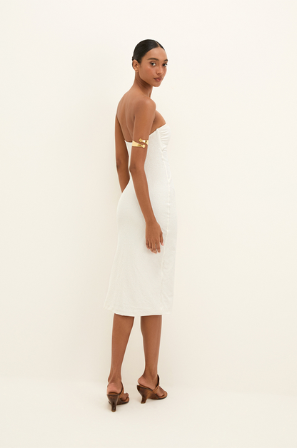 Vestido Midi Decote Dourado ViX Paula Hermanny