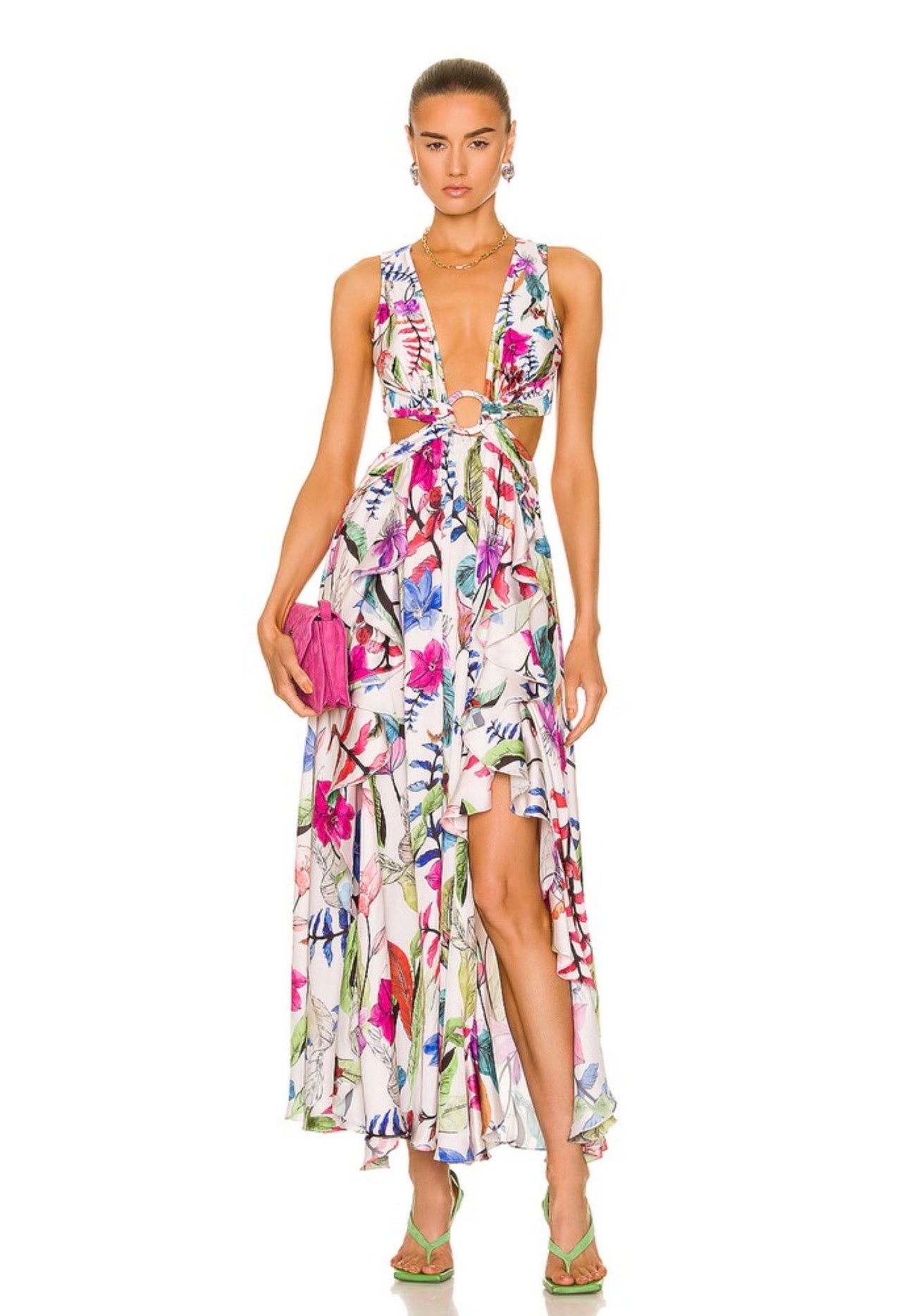 Vestido Estampa Floral PatBo