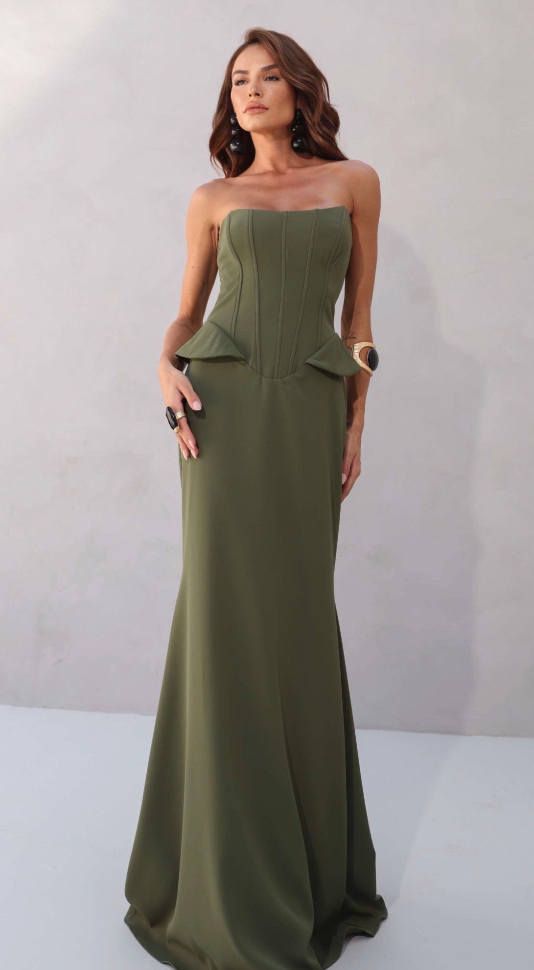 Vestido Corset Acinturado Amicci