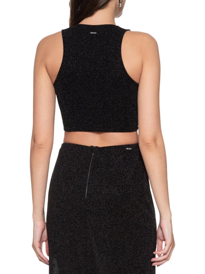 Conjunto Preto em Lurex Colcci
