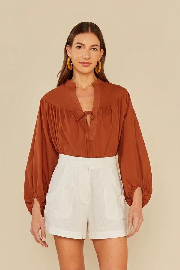 Short Branco em Alfaiataria Oh,Boy!