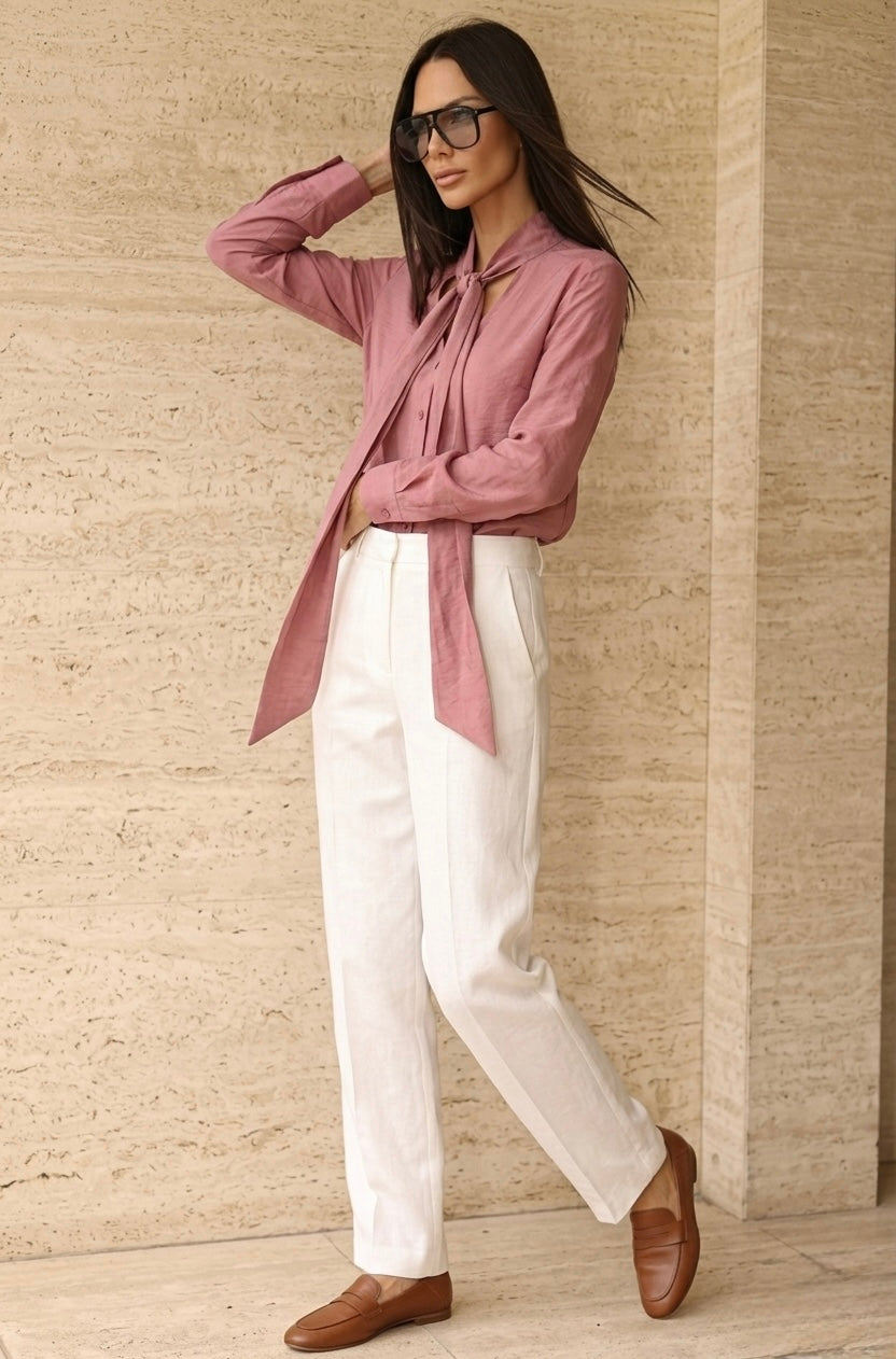 Camisa Preta ou Rosa Regina Salomão