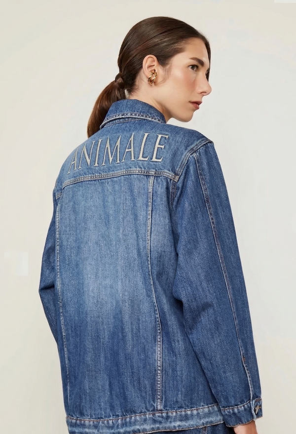 Jaqueta Azul Jeans - Animale