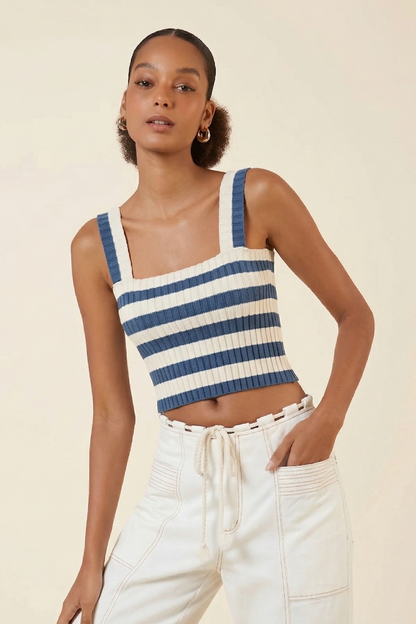 Blusa em Tricot Nude ou Azul – My Place