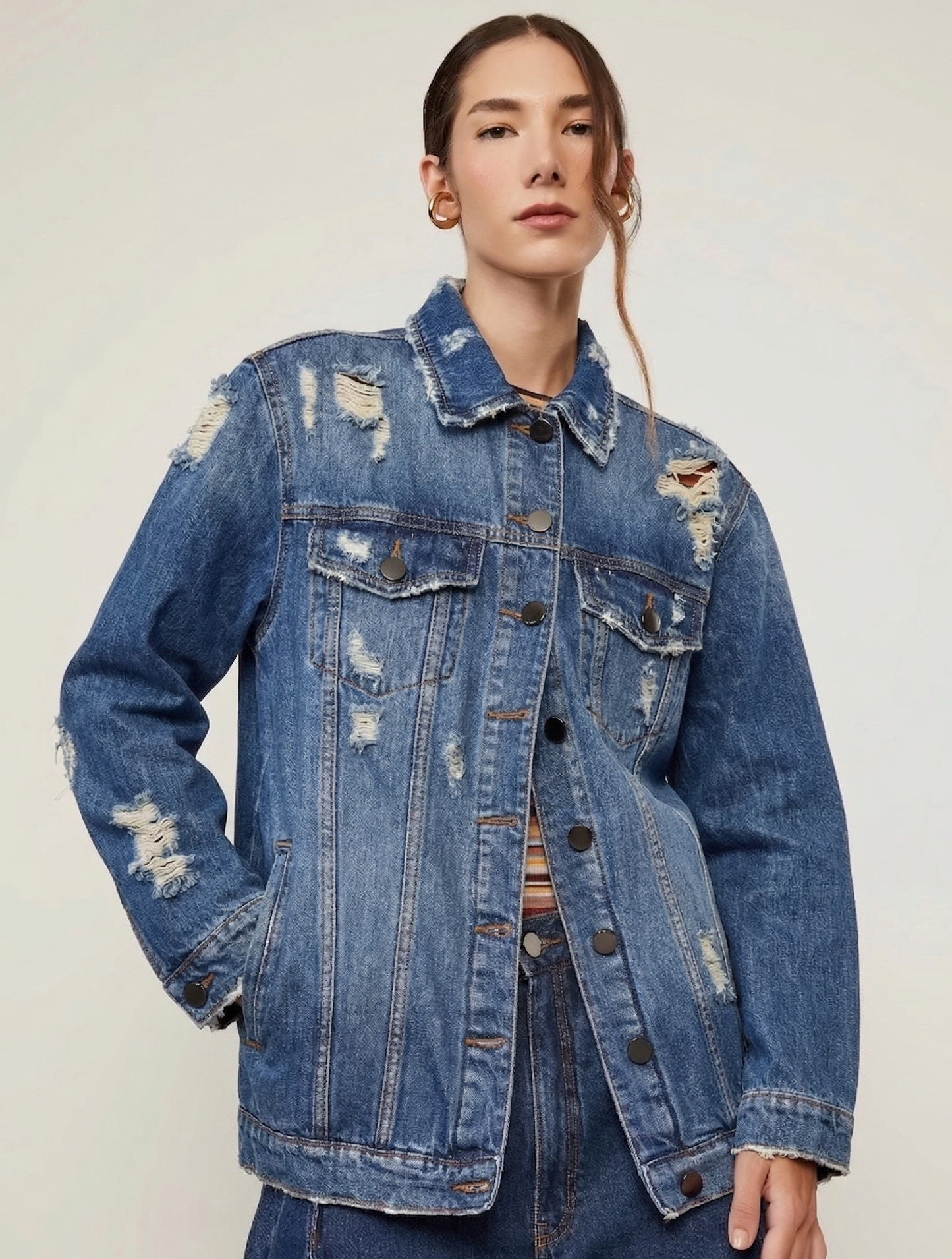 Jaqueta Azul Jeans - Animale