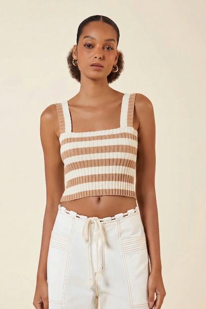 Blusa em Tricot Nude ou Azul – My Place