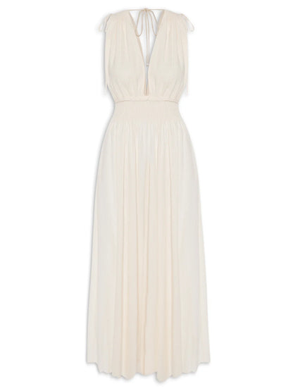 Vestido Off White Animale