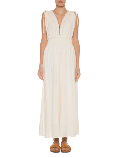 Vestido Off White Animale