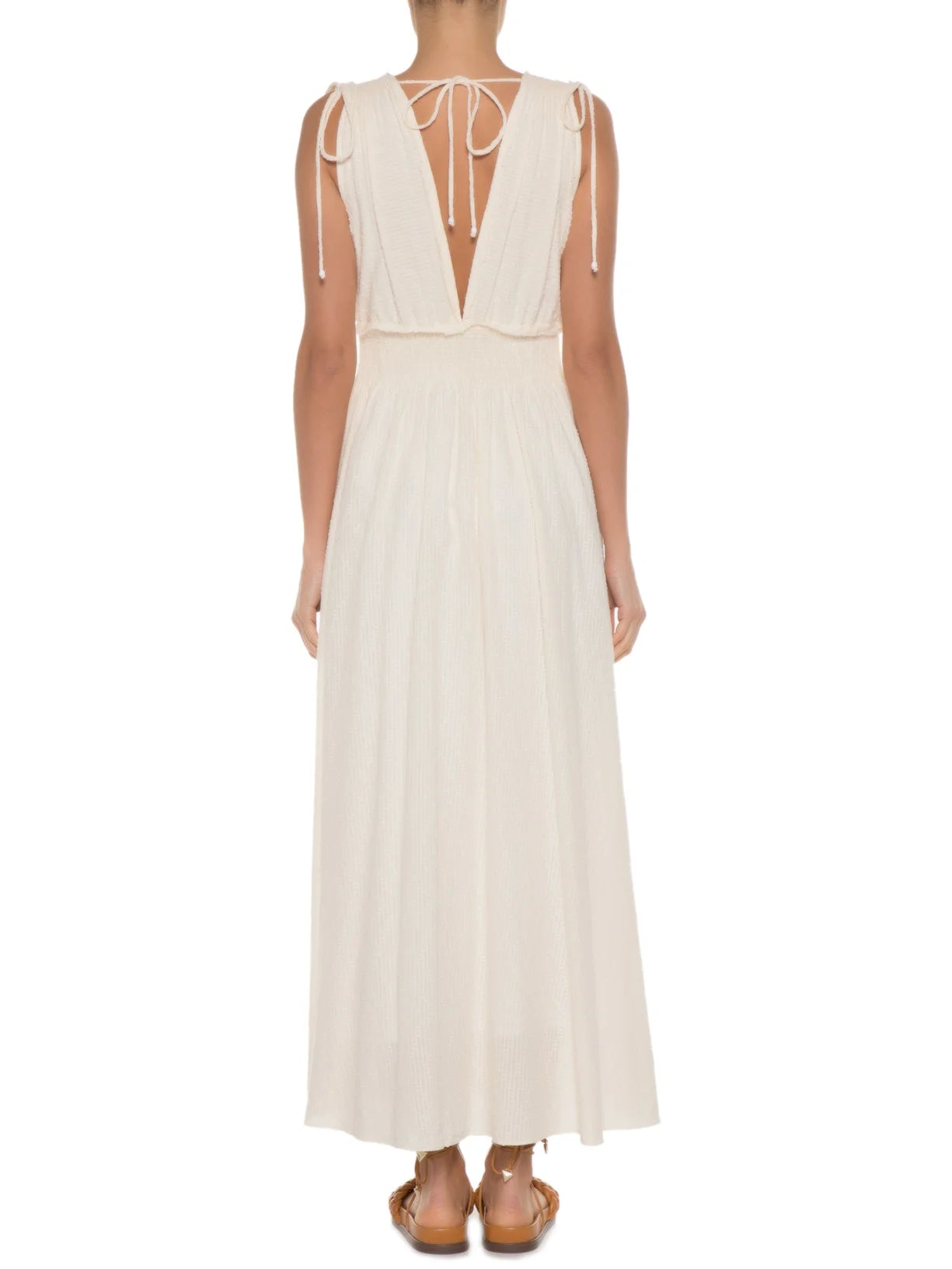 Vestido Off White Animale