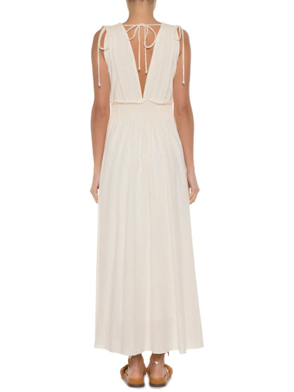 Vestido Off White Animale