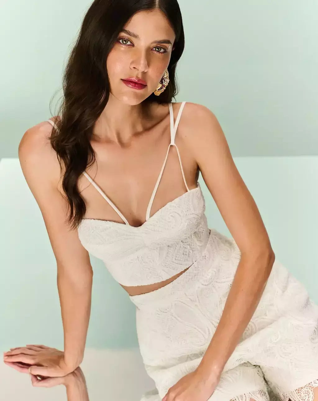 Conjunto Branco Guipir Tufi Duek