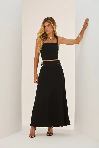 Conjunto Preto Bianca Apoá