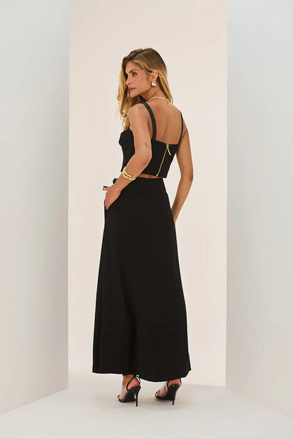 Conjunto Preto Bianca Apoá