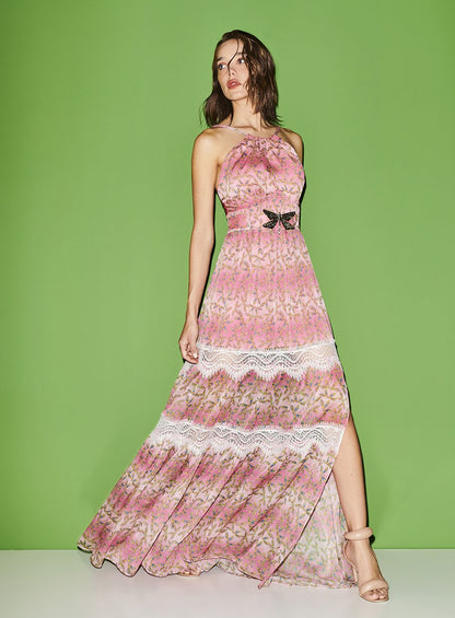 Vestido Estampa Libelula Est Libelula Pr Estampado Skazi -SALE