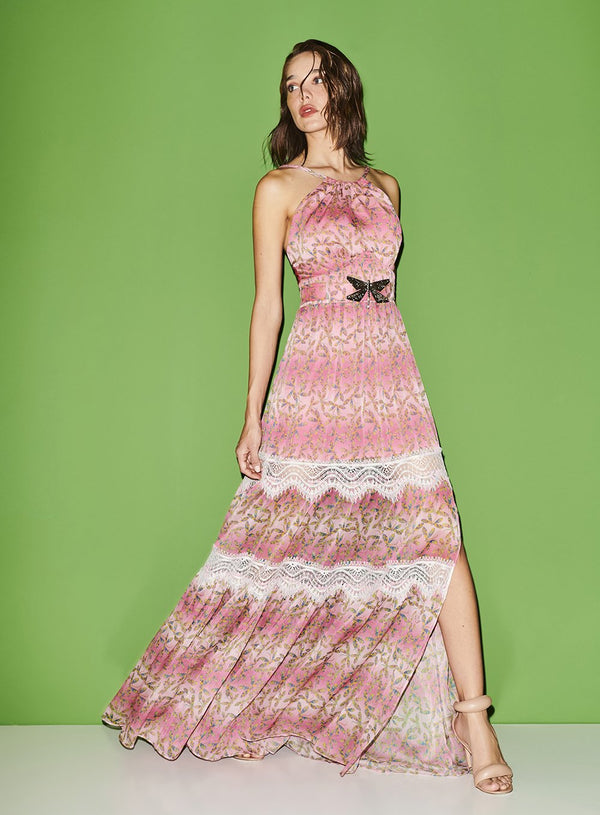Vestido Estampa Libelula Est Libelula Pr Estampado Skazi -SALE