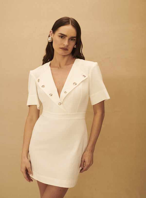 Vestido Mini Ilhos Tufi Duek -SALE