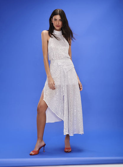 Conjunto Blusa com Saia Midi Tufi Duek -SALE