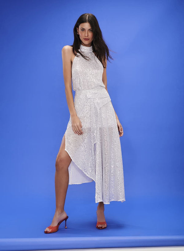 Conjunto Blusa com Saia Midi Tufi Duek -SALE