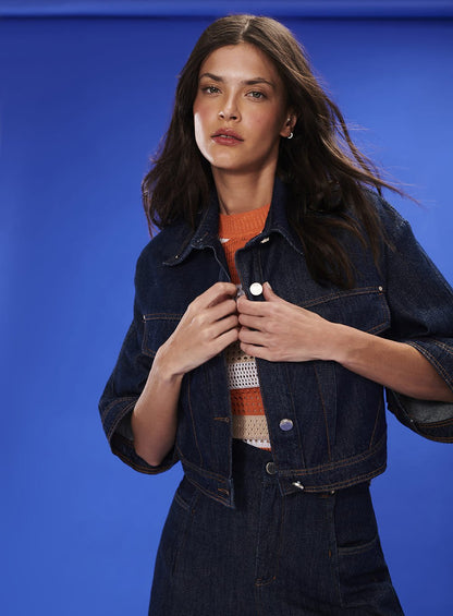 Jaqueta Cropped Tufi Duek -SALE