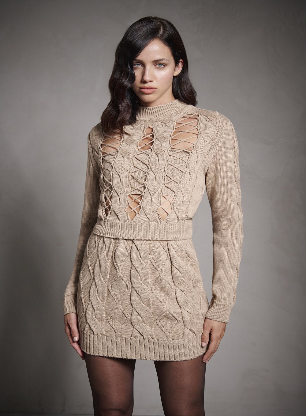Saia Curta Tricot Tufi Duek -SALE