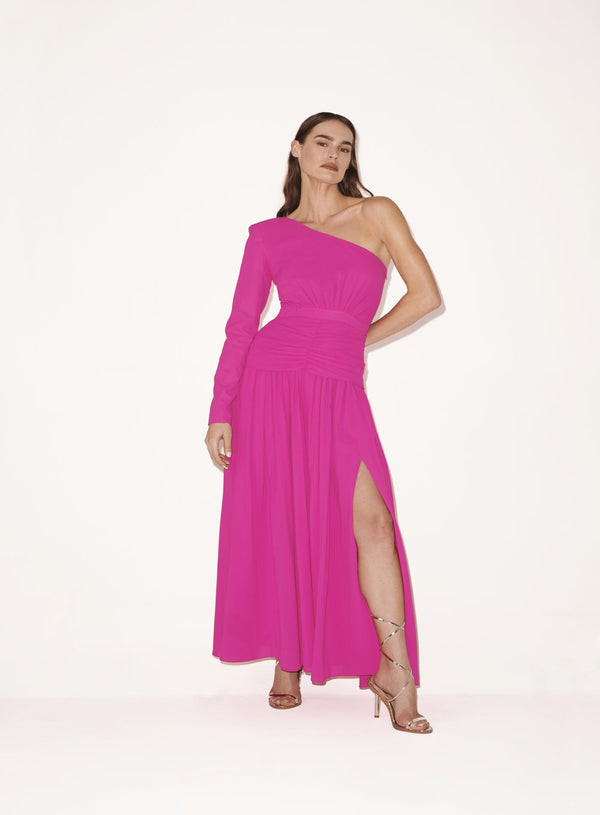 Vestido Longo Manga So Rosa Tufi Duek -SALE