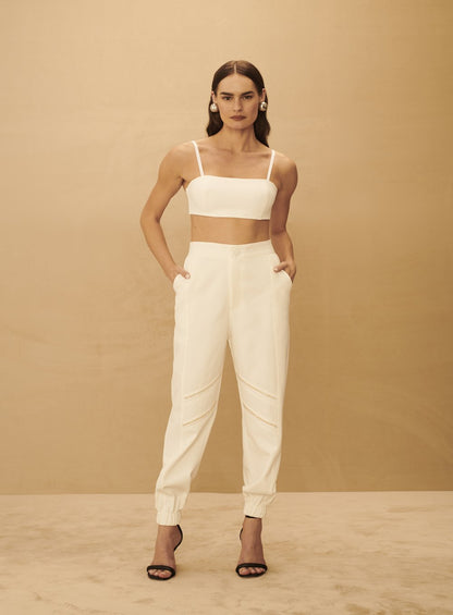 Calça Jogging com Corrente Off White Tufi Duek -SALE