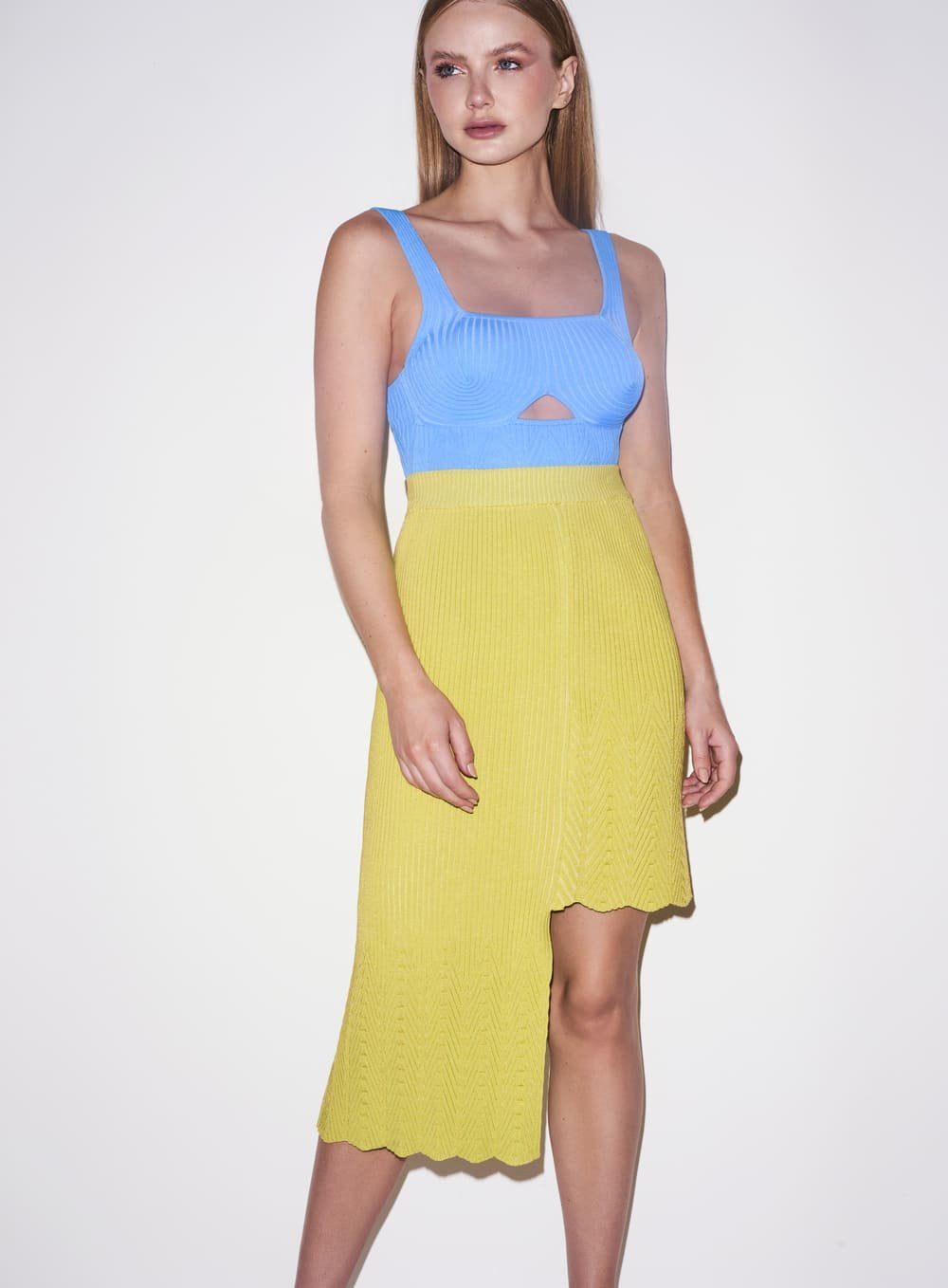 Saia Midi Tricot Tufi Duek -SALE