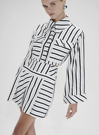 Conjunto Listrado Listrado Tufi Duek -SALE