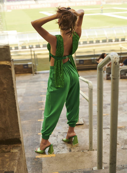 Calça Jogguer Verde Skazi -SALE